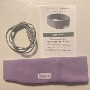 SleepPhones Wireless Bluetooth Headband - Purple